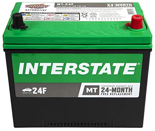 Interstate Batteries Group 24F Car Battery Replacement (MT-24F) 12V, 600 CCA, 24 Month Warranty, Replacement Automotive Battery for Cars, Trucks, SUVs, Minivans