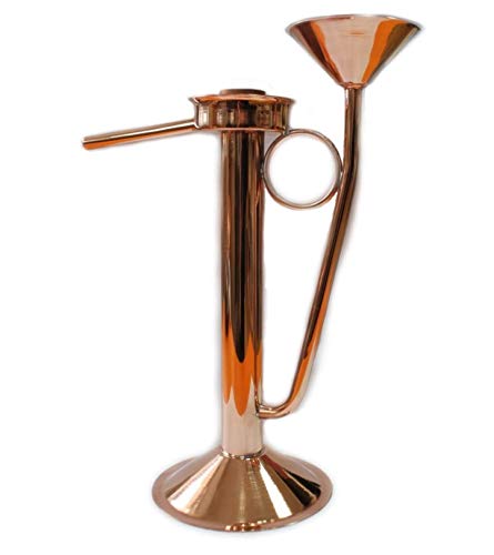 Copper Moonshine Parrot spout Distilling Universal Moonshine Alcohol (9.05" Wx13.78 Hx 4.72L, Copper)