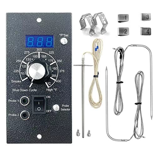 Meatender PID Control Board Replacement with Custmized Function for Traeger Digital Pro Controller (Item#365), Bundled with RTD Sensor, 2 Packs of Meat Probe.