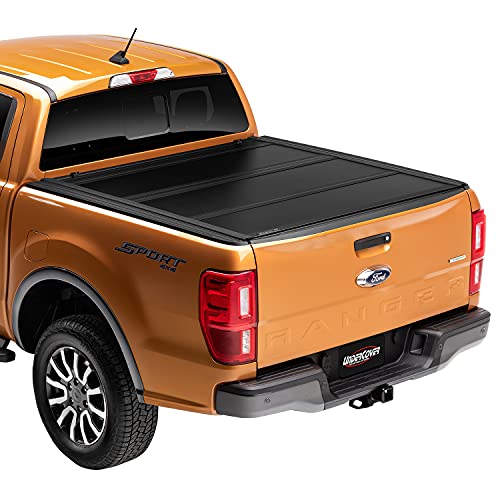 UnderCover Ultra Flex Hard Folding Truck Bed Tonneau Cover | UX42014 | Fits 2016 - 2022 Toyota Tacoma (fits w/ or w/o bedside storage boxes) 5' 1" Bed (60.5")