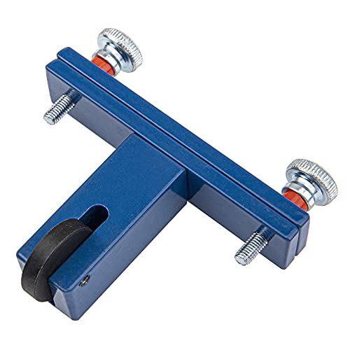 1Pcs Yootones Violin Bridge Fitting Tool Violin Metal Bridge Holder for Adjustable Violin Luthier Tool (Blue)