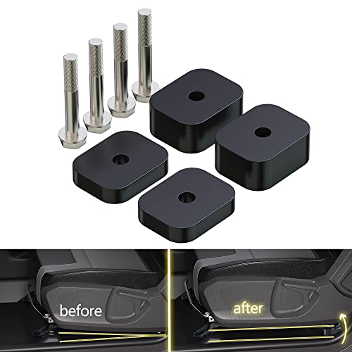 RENO Seat Spacers, 387-2104 Plus Front Driver or Passenger Recline Kit Lift 1/2"-1.5" (Lift up Rear of Front Seat) Compatible with Select Models