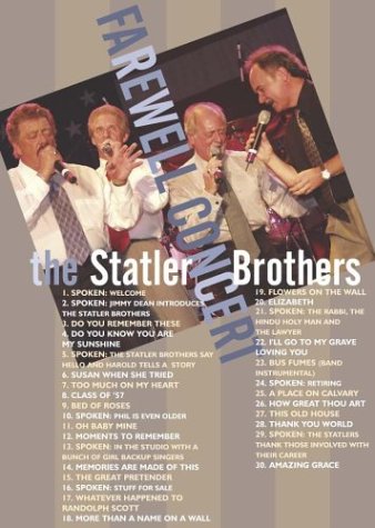The Statler Brothers: Farewell Concert [DVD]