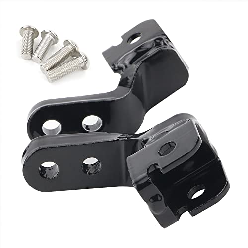 Xitomer 1.5 ''Footpeg and Control Lowering Kit Fit for KLR650 1987-2010 2011 2012 2013 2014 2015 2016 2017 2018 KLR650, Motorcycle Foot Peg Lowering Plates