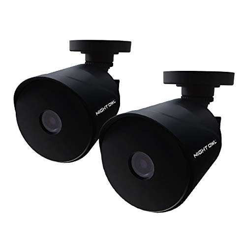 Night Owl 1080p HD Wired Indoor/Outdoor Add-On Cameras, 100 ft. of Night Vision, Wide Viewing Angle and Color Night Vision (2-Pack)