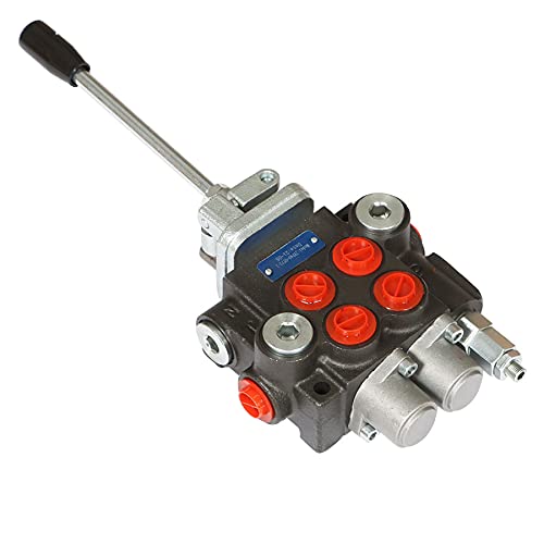 marddpair Hydraulic Valve 2 Spool Hydraulic Directional Control Valve 11gpm 3600 PSI BSPP Double Acting for Tractors Loaders Tanks