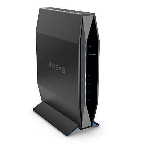 Linksys E8450 AX3200 WiFi 6 Router: Dual-Band Wireless Home Network, 4 Gigabit Ethernet Ports, Parental Controls, 3.2 Gbps, 2,500 sq ft, 25 Devices