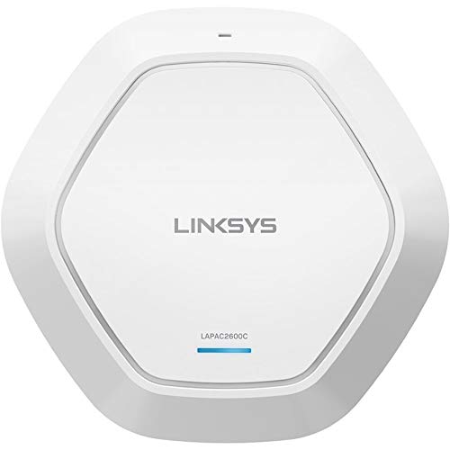 Linksys Business AC2600 WiFi Cloud Managed Access Point with Remote Centralized Management & Real-Time Insights On Network Activity, 802.11AC, Poe (LAPAC2600C)