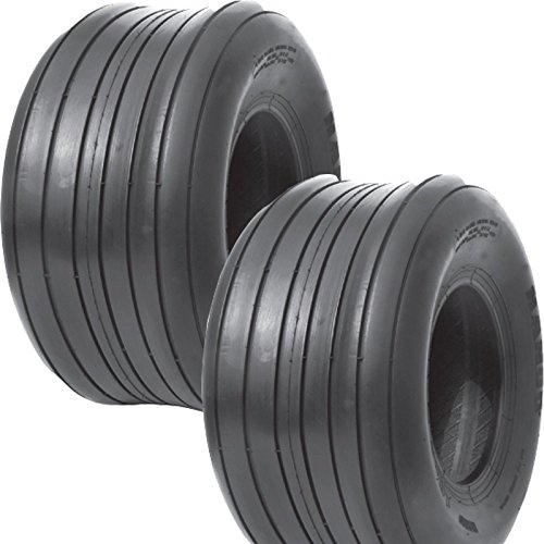 LOT OF TWO (2) AIRLOC BRAND 16x6.50-8 16x6.50x8 Tubeless Rib Tires HEAVY DUTY 10 PLY RATED