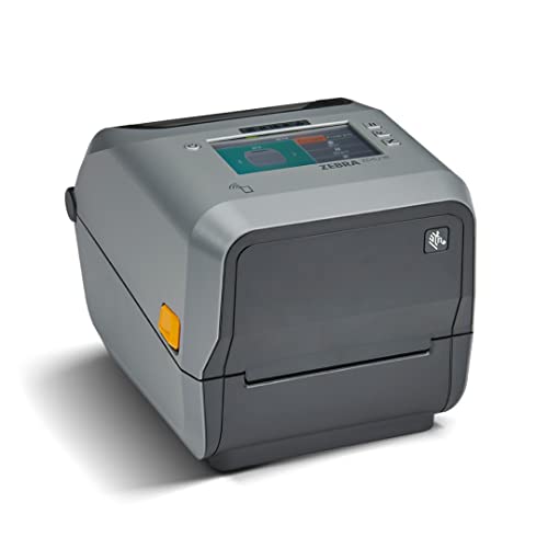 ZEBRA ZD621 Direct Thermal Desktop Printer Color Touch LCD 300 dpi Print Width 4-inch USB Serial Ethernet ZD6A143-D01F00EZ