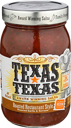 TEXAS TEXAS Roasted Restaurant Style Salsa, 16 OZ