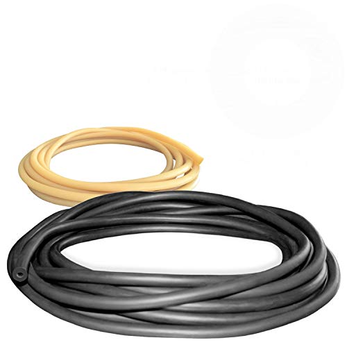 Spearit 1/8IN OD 1/16IN ID Latex TUBING (202 Amber) 10FT