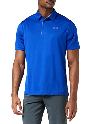 Under Armour Men's Tech Golf Polo , Royal (400)/Graphite , X-Large Tall