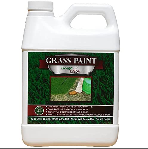 EnviroColor 4EG0032 851612002100 (1,000 Sq.Ft) 4Evergreen Grass & Turf Paint, Green