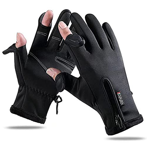 Cold Weather Gloves,Winter Gloves to Keep Warm, Running, Cycling, Driving, Hiking, Fishing, Windproof, Non-Slip, Finger Touch Screen, Warm Men and Women Gifts(M)