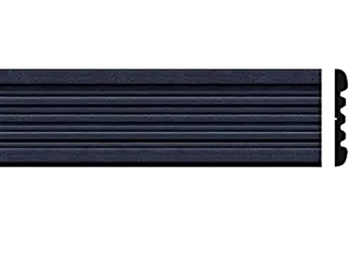 Automotive Authority Black Side Body Trim Molding for 1988-1998 Chevy GMC Tahoe Suburban Silverado Pickup Truck - 2.5" - C1500, C2500, K1500, K2500, Blazer (Full Roll - 320")