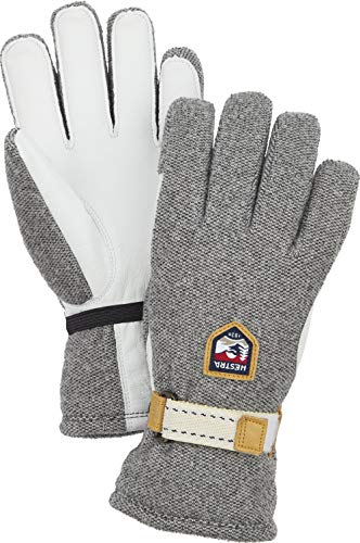 Hestra Windstopper Tour Glove - Fleece Glove for Cross Country Skiing and Ski Touring - Natural Grey - 10