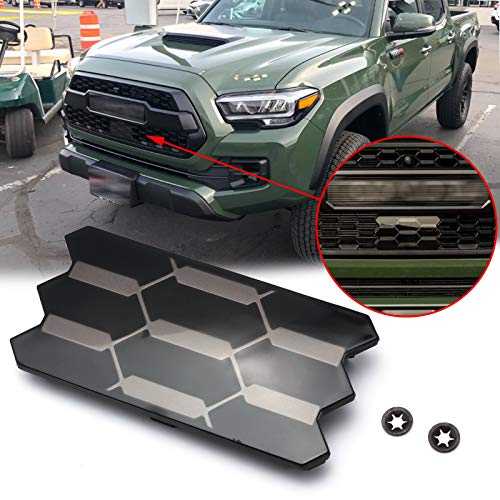 Xotic Tech OE Style Front Grill Garnish Radiator TSS Sensor Cover Replacement OE #53141-35060 Compatible with Toyota Tacoma TRD PRO 2018 2019 2020 2021