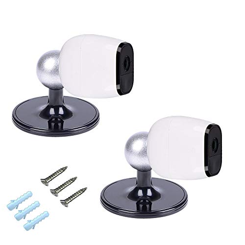 Haoyou Table Ceiling Mount for Arlo Pro Arlo Pro 2 Wire-Free Cameras by Dropcessories (2 Pack Black)