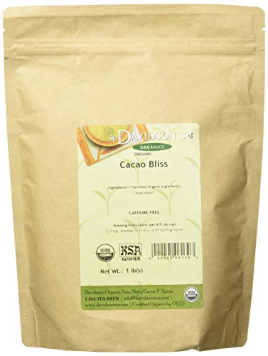 Davidson's Organics, Cacao Bliss, Loose Leaf Cacao, 16-Ounce Bag