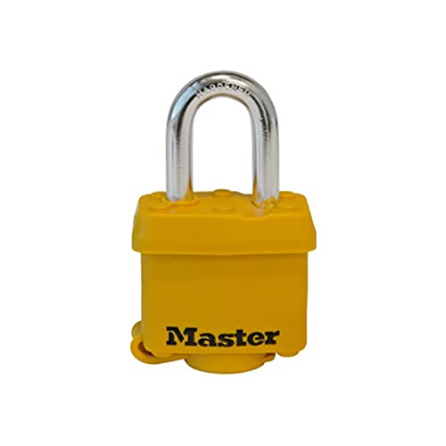 Master Lock 315KA Covered Outdoor Padlock with Key, 1 Pack