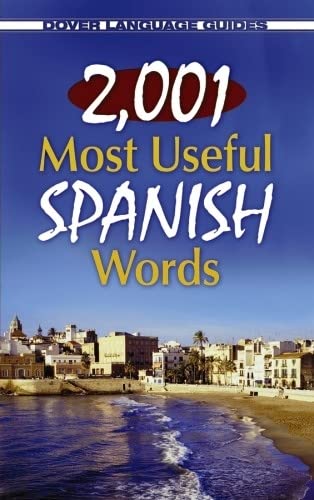 2,001 Most Useful Spanish Words (Dover Language Guides Spanish)