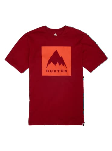 Burton Standard Classic Mountain High Short Sleeve T-Shirt, Sun Dried Tomato, XX-Large