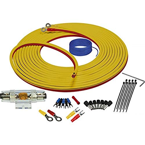 Stinger SEA4283 Marine Complete Amplifier Installation Kit 3-Meters of 8 Gauge Power + Ground