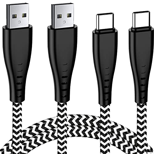 6FT 2Pack Charger Cord Charging Cable for Samsung Galaxy A51 A71 A52 A42 5G A21 A14 A54 A53 5G S22 Note9 Note 8 9 10 A50 A70 A10E A20 A13,Pixel3 XL,T-Mobile REVVLRY+,USB Type C Fast Charge Phone Wire