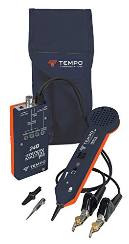 TEMPO 24BK Station Master Pro Irrigation System Tester Kit - Solenoid Acivation, Fix Sprinkler Valve, Chatter Solenoids, Send Tone, Locate Valve Boxes - Professional Grade (2023 Model)