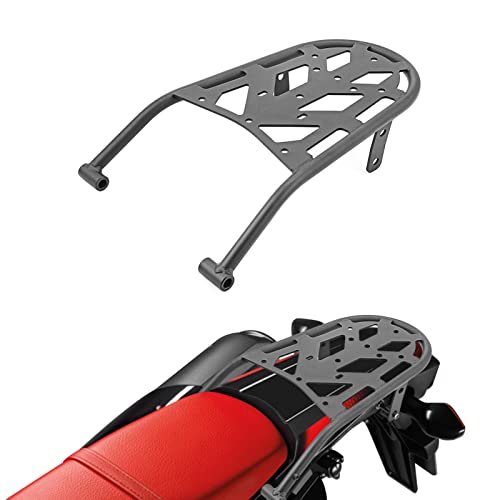 WSays Gloss Black Rear Tail Luggage Storage Rack Carrier Compatible with Honda CRF250L CRF250M 2012-2023