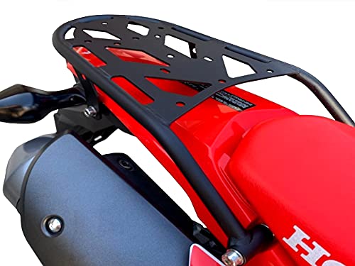 PMRACKS CRF300L Rally Rear Rack (2021-Present) Honda CRF 300L Luggage Rack CRF Rally 2021 2022 2023 Cargo Carrier