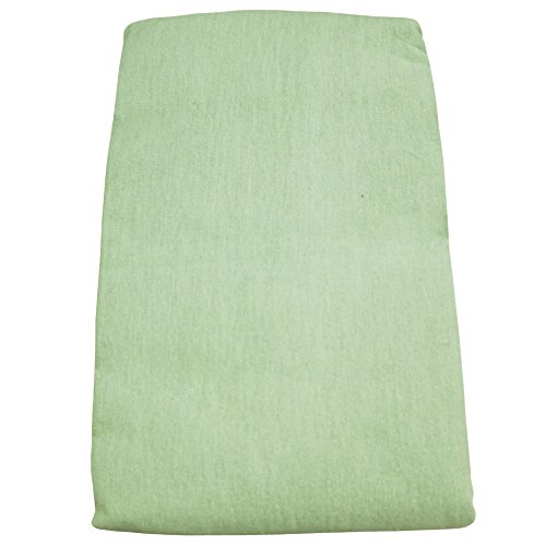 Body Linen Flannel Flat Massage Table Sheet - Sage - 61x100 inches - 100% Cotton