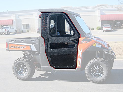 Compatible with Polaris 2013 14 15 16 17 18 19 Ranger XP 900 Steel Doors Only for Cab Enclosure