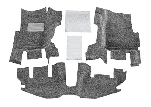 Bedrug - Jeep Liners | 1997 - 2006 Jeep Wrangler TJ/LJ (w/Out Center Consoles), Front Floor Liners (Includes Heat Shields) | Grey - 3 pc. | BRTJ97FNC