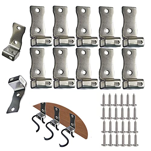 Qinwuwu XXHong Sofa Spring Clips Stainless Steel Couch Spring Repair Kit for Sofa Chair Bed Spring Buckle 12 PCs