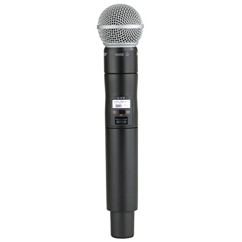 Shure ULXD2/SM58 Wireless Handheld Microphone Transmitter with Interchangeable SM58 Cartridge, G50 Band