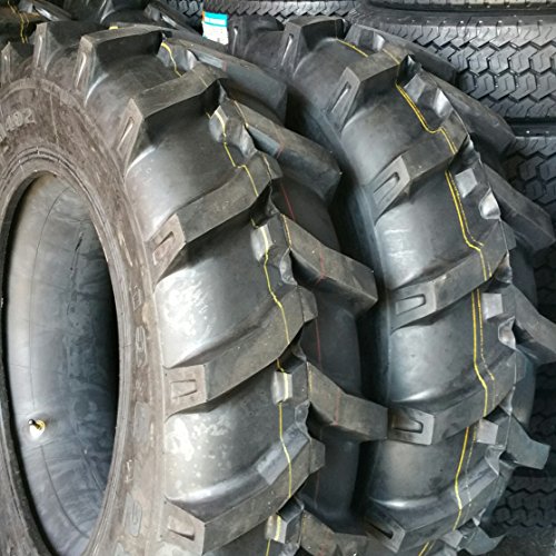 ROAD CREW (2-Tires) 14.9-24 12PLY R1 Rear Backhoe Industrial Tractor Tires 14.9x24 14924