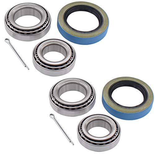 ApplianPar Pack of 2 Trailer Hub Bearings Kit L68149 L44649 for 3500 1.719 inch Spindle 84 Axle