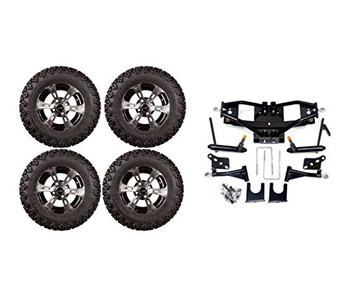 3G Lift Kit Combo with 12" Colossus for Club Car DS Golf Carts- 2004 and up