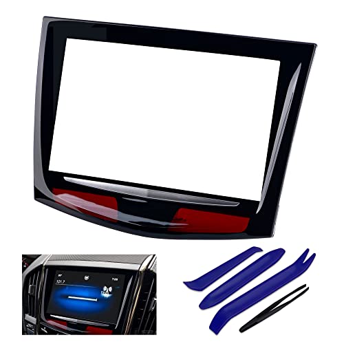 Kixfwpy Newly Upgraded CUE Touch Screen for 2013-2020 Cadillac XTS CTS SRX ATS ESCALADE CUE Screen Replacement Plus Free Tools