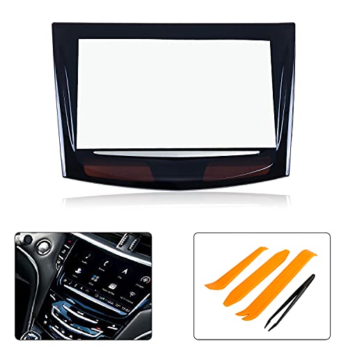 Touch Screen Display Compatible with Cadillac CUE System ATS CTS CTS-V ATS-V XTS 2018 2019 2020 2021 with Free Trim Tools