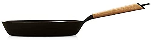 Vermicular FP26-OK Frying Pan, 10.2 inches (26 cm), Oak, Gas and Induction Compatible, Cast Enameled