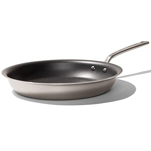 Made In Cookware - 12" Non Stick Frying Pan (Graphite) - Made Without PFOA - 5 Ply Stainless Clad Nonstick - Professional Cookware Italy - Induction Compatible