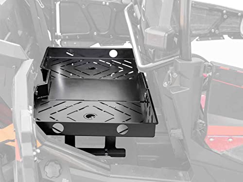SuperATV Rear Seat Cargo Rack for Polaris RZR XP 4 1000 / XP 4 Turbo / 4 900 | Better Cargo Space | Bolts Directly to Seat Base | Converts Rear Seats to Usable Cargo Space
