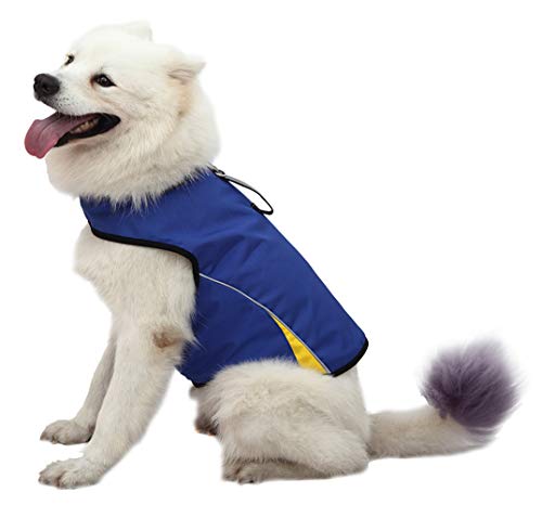 Dog Anxiety Jacket Keep Calming Vest Thunder Coat with D-Ring and Training Handle for Large Dogs