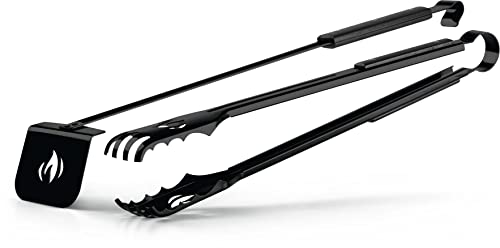 Napoleon Charcoal Rake and Tongs Charcoal BBQ Grill Accessory, Rake Charcoal, Lift Cooking Grids, Move Hot and Cold Charcoal And Ash Without Getting Dirty, Keep Hands Safely Away From Heat
