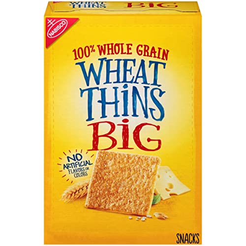 Wheat Thins BIG Whole Grain Wheat Crackers, 8 oz