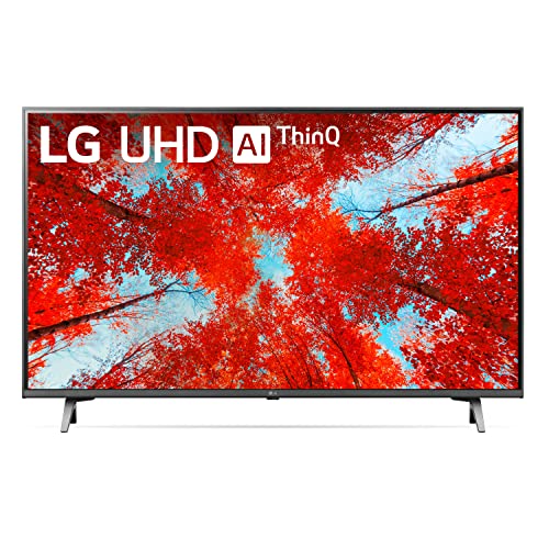 LG 43-Inch Class UQ9000 Series Alexa Built-in 4K Smart TV (3840 x 2160),Bluetooth, Wi-Fi, USB, Ethernet, HDMI 60Hz Refresh Rate, AI-Powered 4K, Cloud Gaming (43UQ9000PUD, 2022)