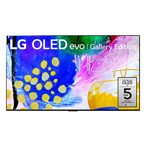 LG G2 Series 77-Inch Class OLED evo Gallery Edition Smart TV OLED77G2PUA, 2022 - AI-Powered 4K , Alexa Built-in